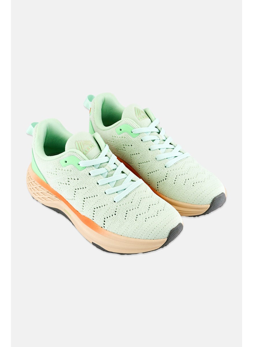 RBX Women Lace Up Outdoor Shoes, Mint Green  - Image 4