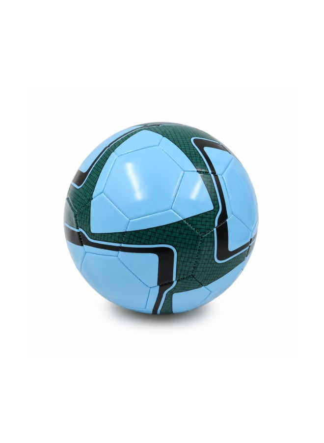 Lacoz Size 5 Soccer Ball for Training & Match Play – Durable Machine-Stitched Football for Kids, Teens & Adults – Suitable for Indoor & Outdoor High-Performance Textured Grip for All-Weather Play Skyblue - Image 1
