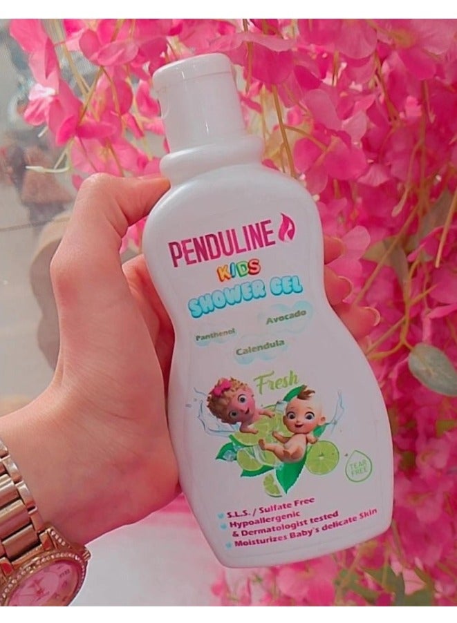 بيندولين شاور جل لجسم منعش للأطفال - (300 مل) - مضاد للحساسية ومرطب - Image 4