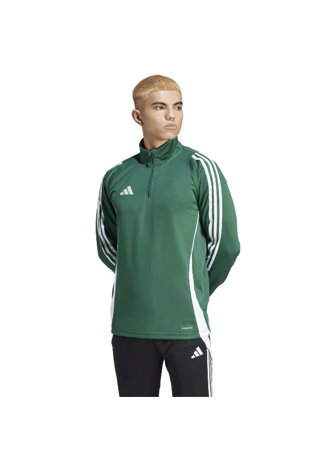 اديداس Adidas Tiro24 Trtop Green Football Track Tops For Men XS
