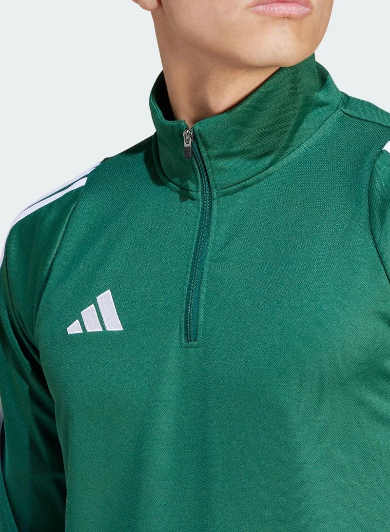 Adidas DRKGRN/WHITE Tiro24 Training Top for Men | Best Price UAE