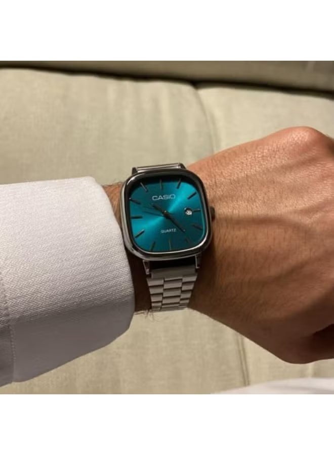 Casio Classic Watch with Stainless Steel Bracelet