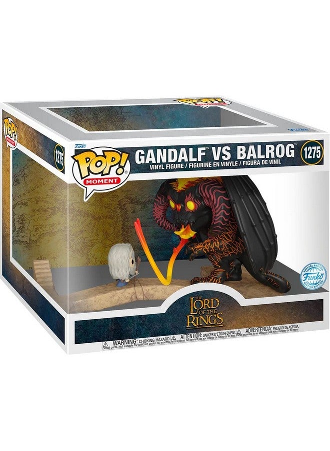 Funko Funko Pop! Moments: Lord of The Ring - Gandalf vs Balrog (Special Edition) #1275 Vinyl Figure  - Image 4