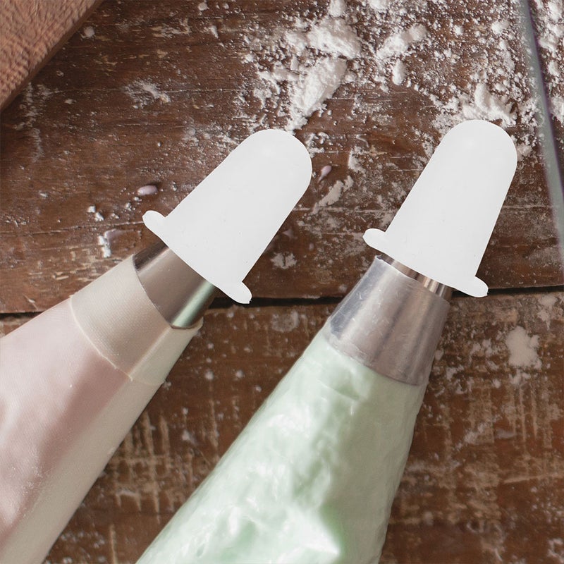 2pcs Silicone Cake Decoration Tip Protectors Cake Baking Pipping Tip Covers Supplies - Image 3