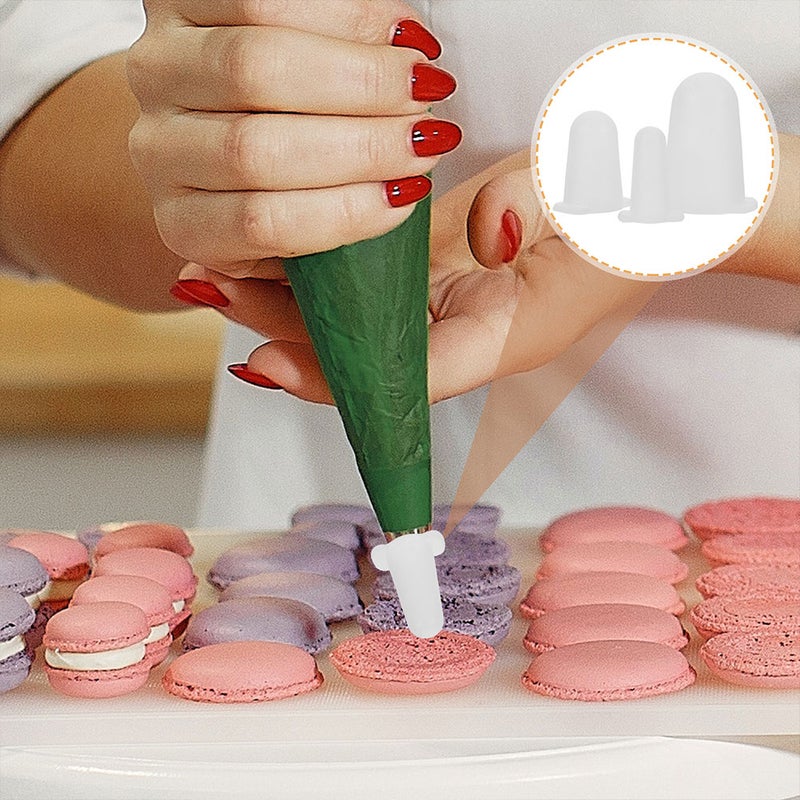 2pcs Silicone Cake Decoration Tip Protectors Cake Baking Pipping Tip Covers Supplies - Image 2