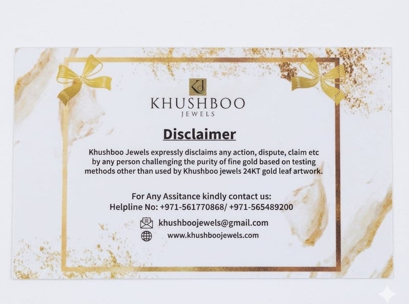 KHUSHBOO JEWELS 24KT PURE RADHA KRISHNA GOLD FRAME (48*36CM) - Image 5