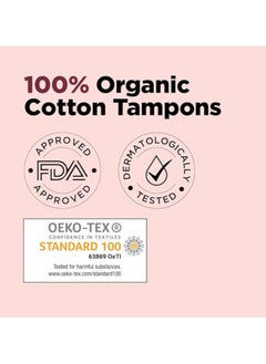 Pee Safe 100% Organic Cotton Tampons | Biodegradable, Regular Absorbency (Pack of 16) - pzsku/ZCF38C19930B845F51D26Z/45/_/1725543032/27e39d55-39c8-42e7-acea-d59cb057d8ad