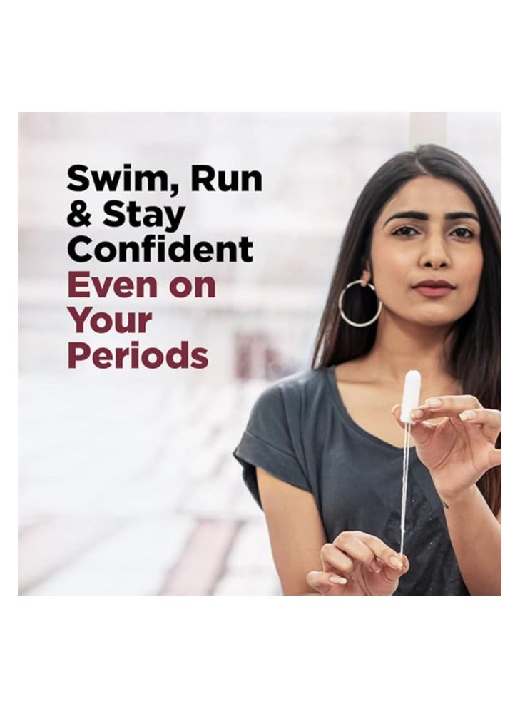 Pee Safe 100% Organic Cotton Tampons | Biodegradable, Regular Absorbency (Pack of 16) - Image 2