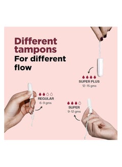 Pee Safe 100% Organic Cotton Tampons | Biodegradable, Regular Absorbency (Pack of 16) - pzsku/ZCF38C19930B845F51D26Z/45/_/1725543364/a61abb00-9240-475e-ba74-748a83c2fee7