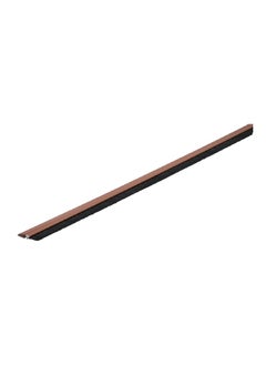 Mazaya Aluminium Top Notch Door Bottom Sealing Brown 90 cm WST-B2-0900BRN 