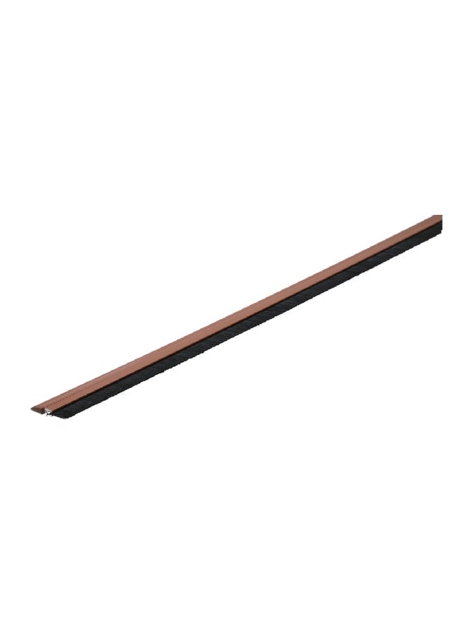 Mazaya Aluminium Top Notch Door Bottom Sealing Brown 90 cm WST-B2-0900BRN 