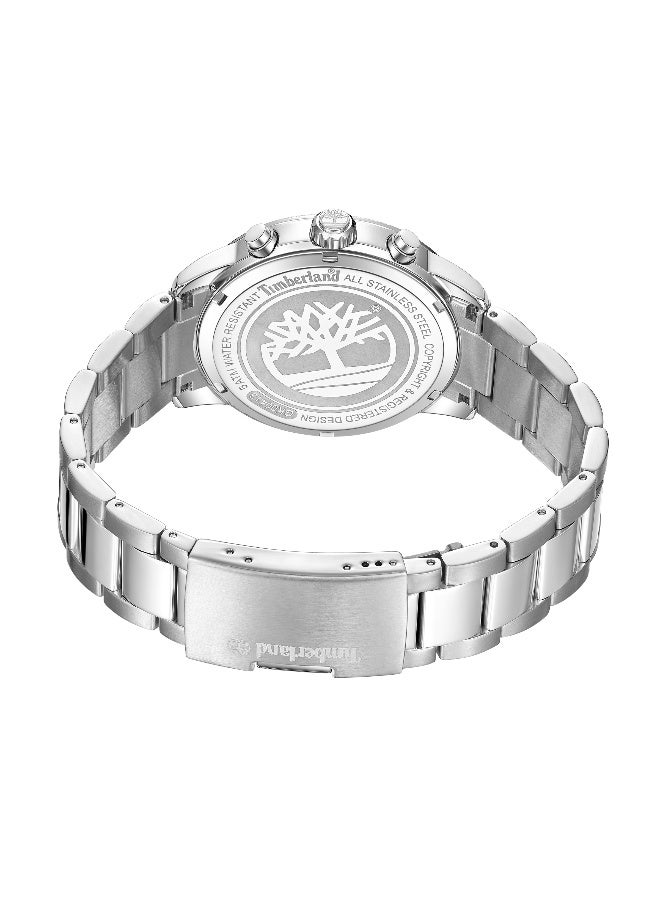 Timberland Men Timberland Parkman Multifunction - Mens Watch - Green Dial, Steel Bracelet - Image 3