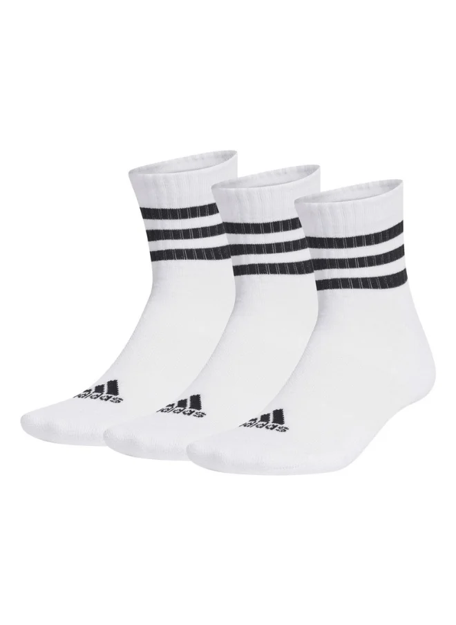Adidas adidas 3S C SPW MID 3P White Training SOCKS for Unisex - KXL