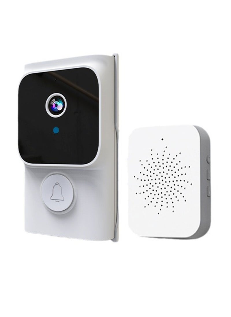 Sharpdo Wi-Fi Smart HD Video Doorbell, Supports Mobile Phone Remote Control, Voice Intercom, Night Vision, Infrared Function - Image 1