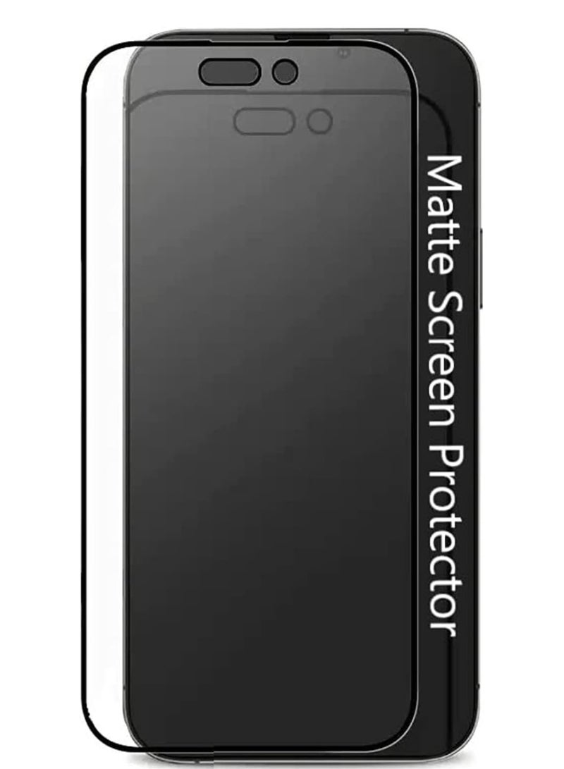 Matte Glass Screen Protector for iPhone 13/13 pro/14 Anti-Glare AG Tempered Glass, Fingerprint Resistant, Smooth Touch Screen Guard