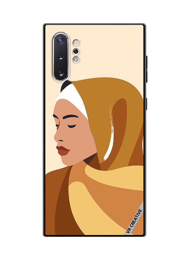 VR CREATIVE Protective Case Cover For Samsung Galaxy Note10 Plus 5G Cartoon Woman Shape Design Multicolour - Image 1