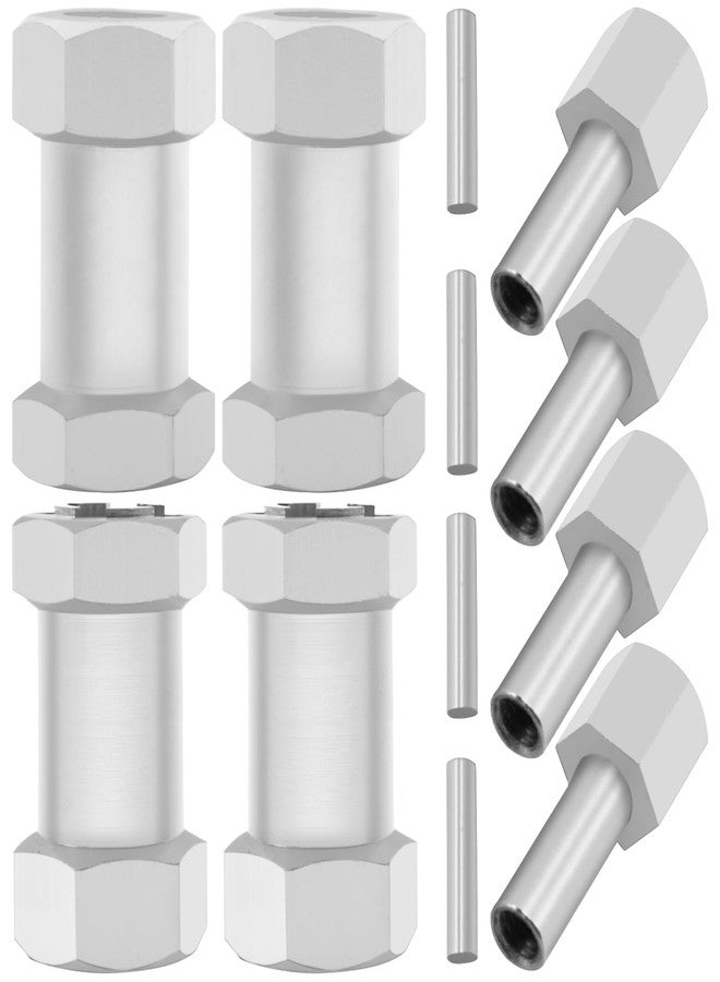 Vgoohobby Alloy 12mm Wheel Hex Hub 15mm/20mm/25mm Offset Extension Drive Adapter Compatible with Axial SCX10 Wraith Gen7 Gen8 D90 Jeep Wrangler 1/10 RC Crawler (25mm) - Image 1