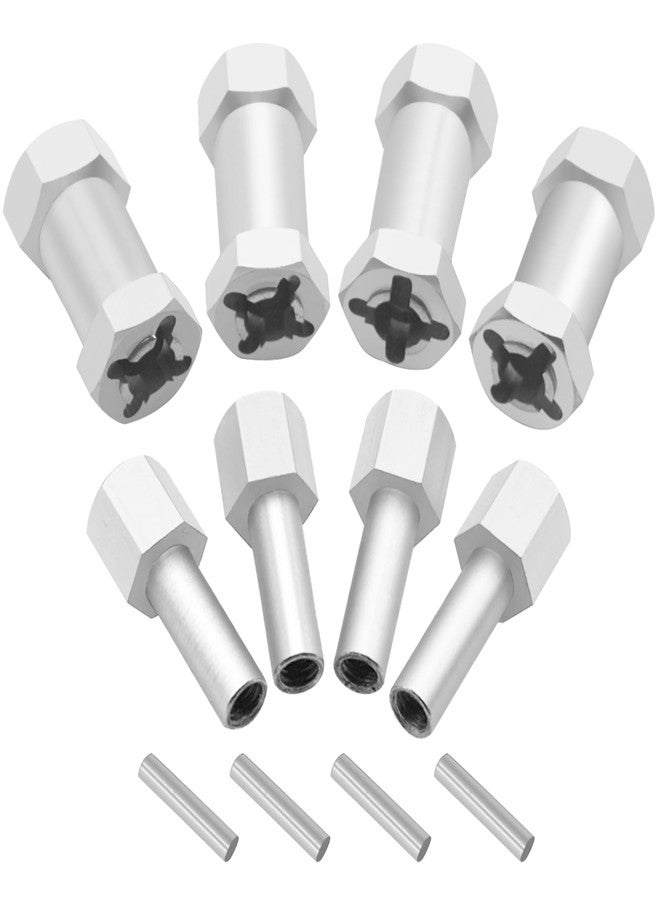 Vgoohobby Alloy 12mm Wheel Hex Hub 15mm/20mm/25mm Offset Extension Drive Adapter Compatible with Axial SCX10 Wraith Gen7 Gen8 D90 Jeep Wrangler 1/10 RC Crawler (25mm) - Image 4