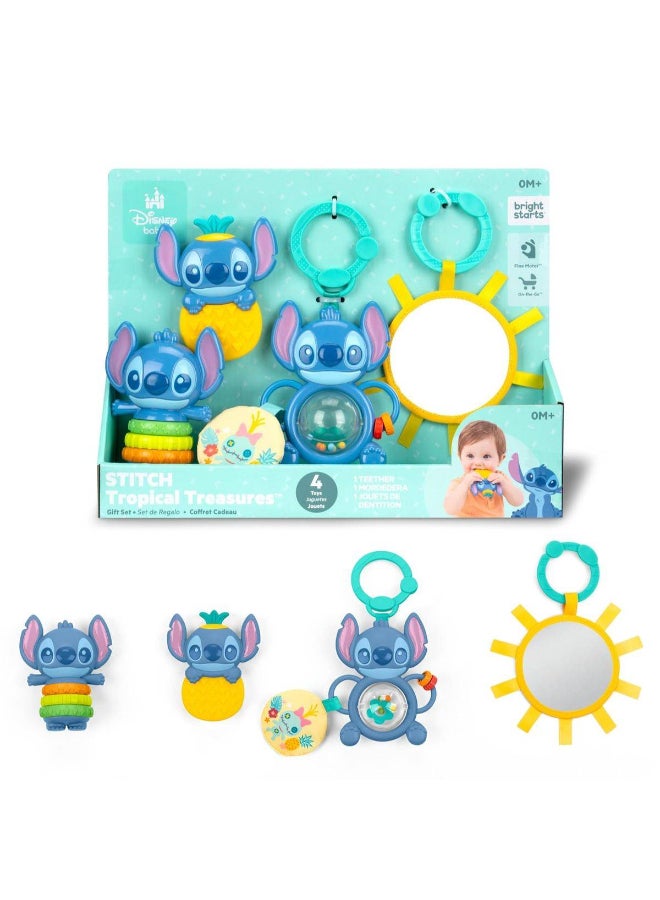 Bright Starts Disney Lilo & Stitch Baby Stitch Tropical Treasures Gift Set - Image 2