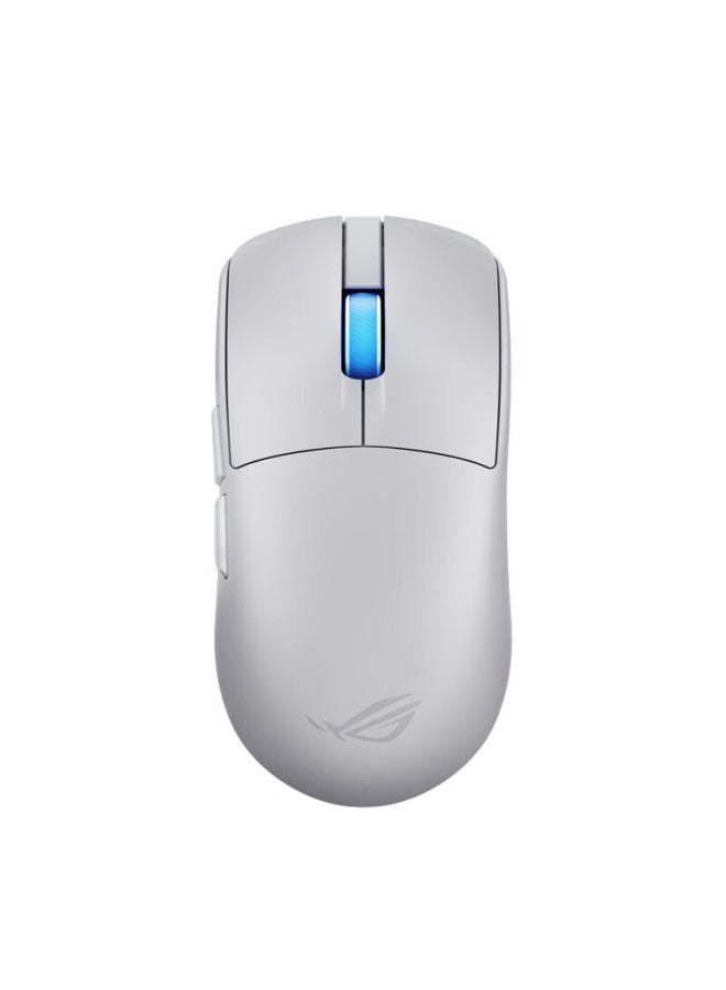 Rog Longxin 2 Ace Aimpoint Pro42k Sensor Gaming Mouse Lightweight 48g Wireless 8k Polling Rate Tri-mode Mouse Moonlight White - Image 4