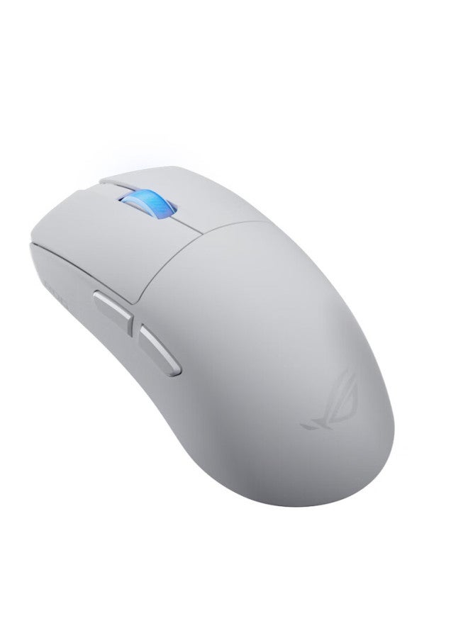 Rog Longxin 2 Ace Aimpoint Pro42k Sensor Gaming Mouse Lightweight 48g Wireless 8k Polling Rate Tri-mode Mouse Moonlight White - Image 3