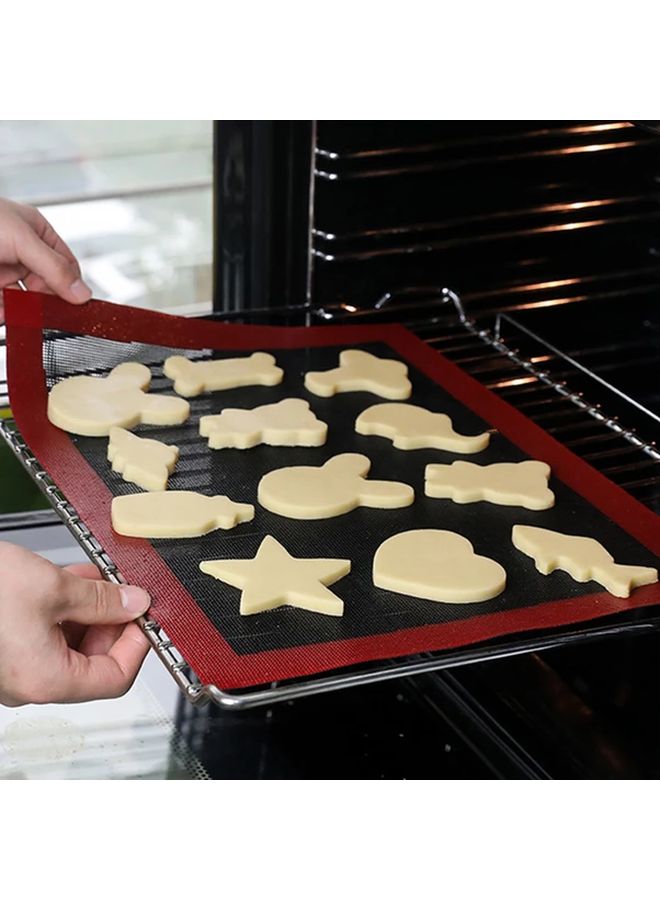 11.81x15.75 Inch Perforated Silicone Baking Mat Reusable For Oven Pastry Cookies Bread - Image 2