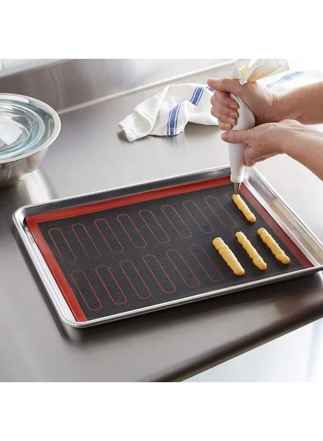 11.81x15.75 Inch Perforated Silicone Baking Mat Reusable For Oven Pastry Cookies Bread - Image 4