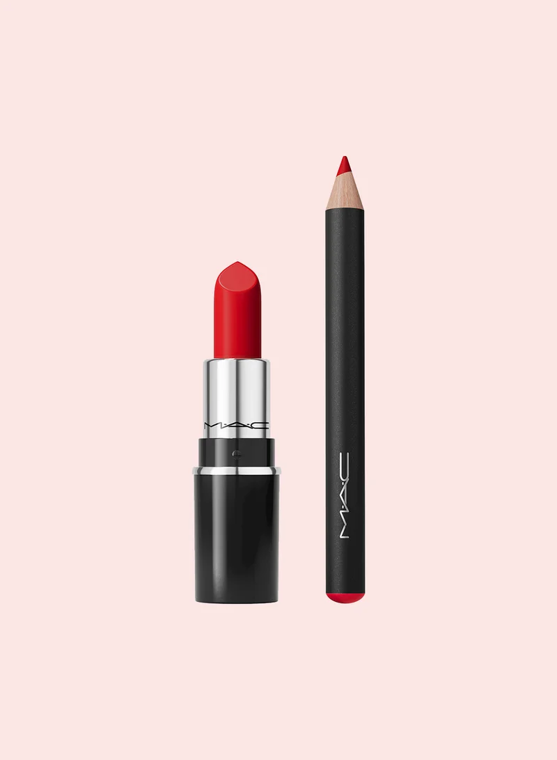 MAC Cosmetics Tiny Treasures Mini Lip Duo: Red, Savings 22%