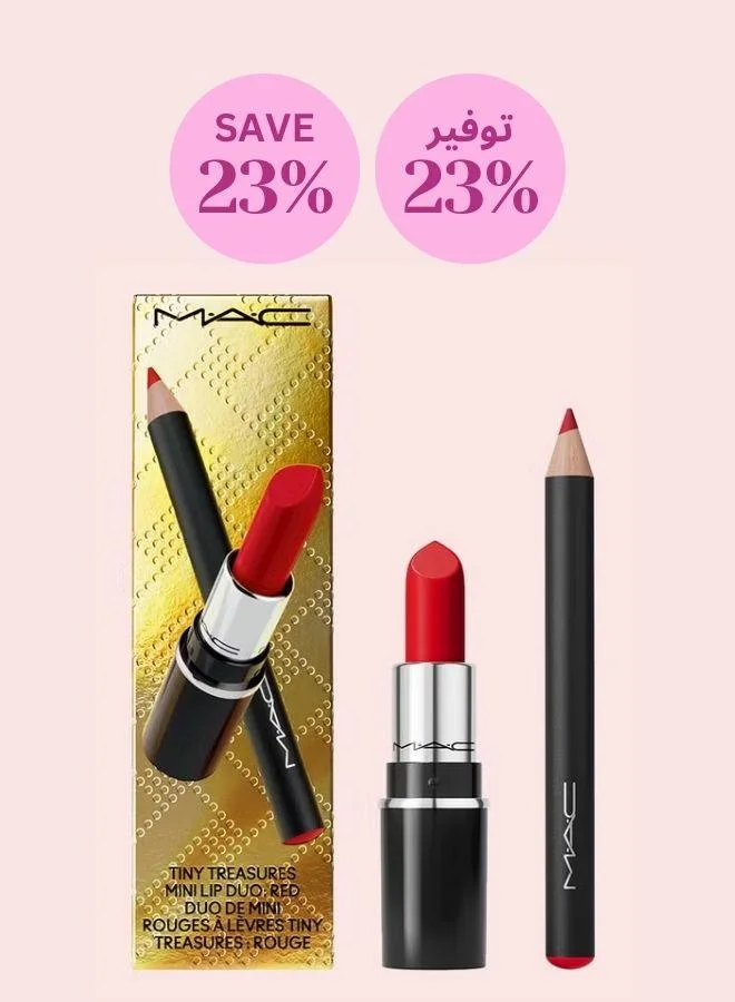 MAC Cosmetics Tiny Treasures Mini Lip Duo: Red, Savings 22%