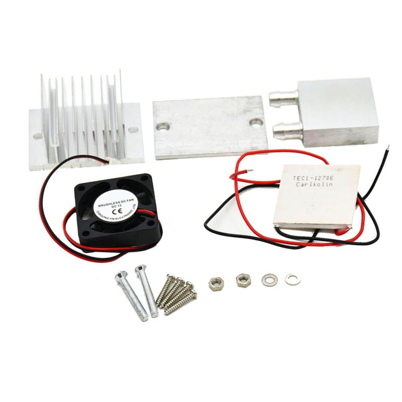 60W Thermoelectric Cooling Module Heatsink DIY Water Cooling System Kit - Image 2