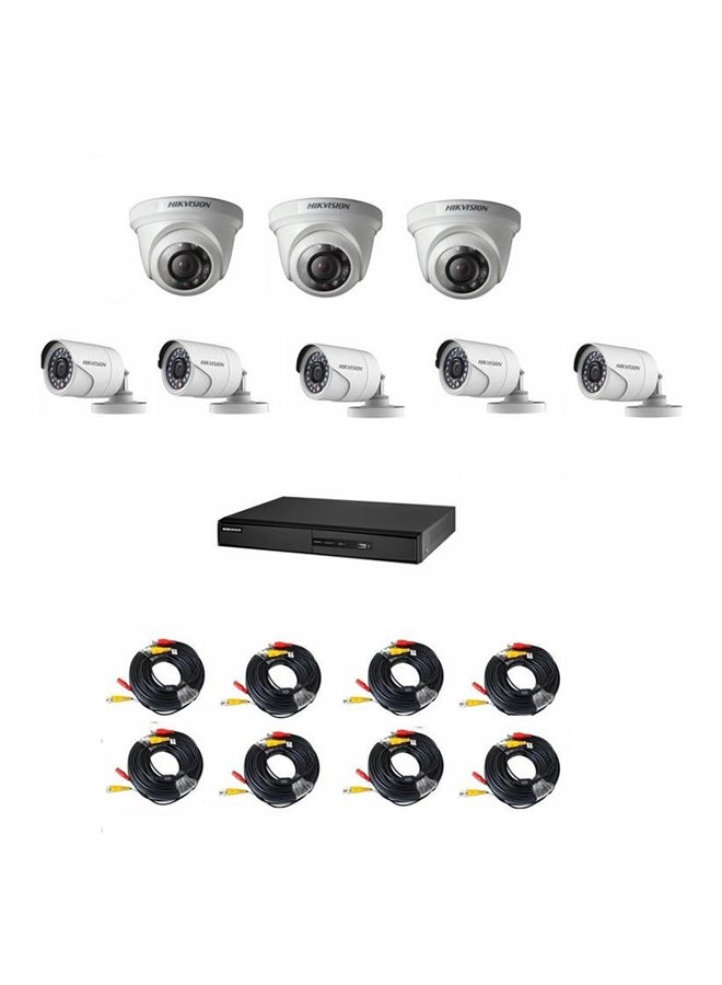 هيكفيجن Hikvision 16 Channel Hd Dvr Surveillance Camera Kit