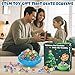 INKZOO Marble Balance Game Wobble Marble Stacking Game for Kids 6 Family Games for Kids and Adults with Builtin Storage Marbles Board Game for 14 Players Fun Birthday Party Games Toys - Image 4