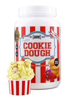 Adonis Cookie Dough, High Protein Snack And Increase Muscle Mass And Strength, Vanilla Saffron Flavor, 1kg 