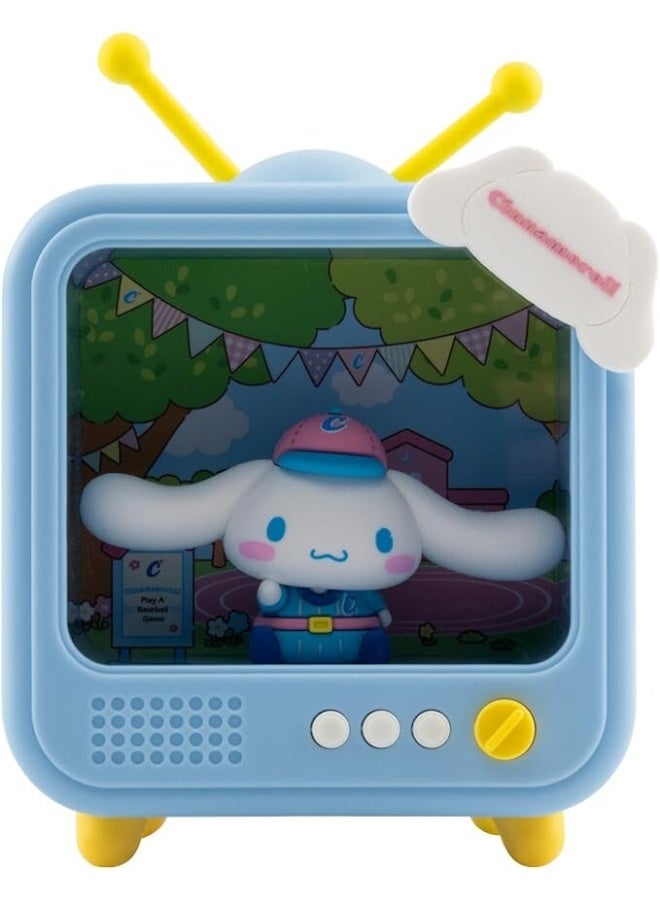 Hello Kitty & Friends Light-Up TV Series Battery Operated - Cinnamoroll | Collectible Figure | Sanrio Characters | Display Figure | Perfect Gift for Collectors and Kids