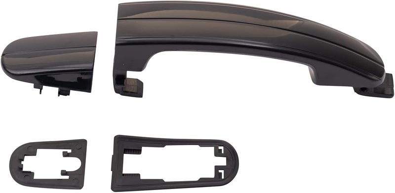 TRQ Exterior Door Handle Black for Ford C-Max, Escape, Focus, Transit Models - Image 4