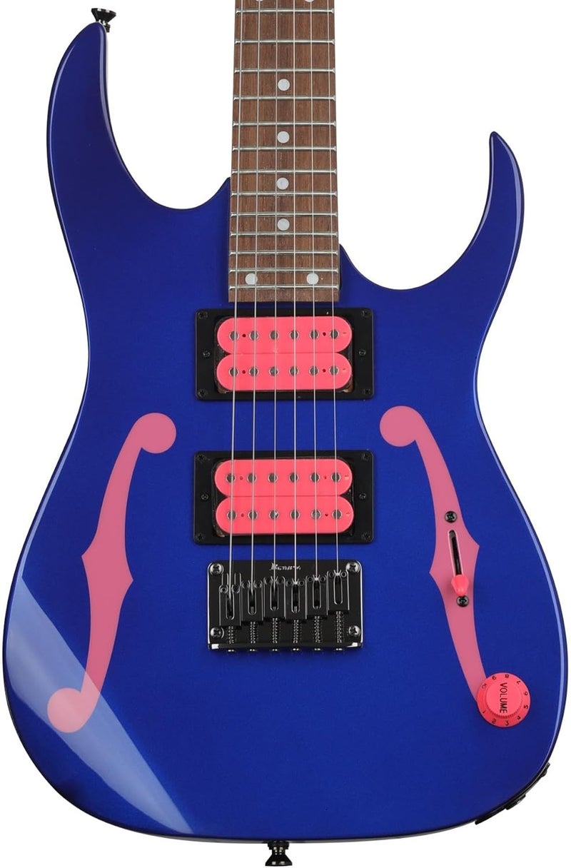 Ibanez غيتار كهربائي بتوقيع بول جيلبرت إيبانيز PGMM11 - أزرق جوهري