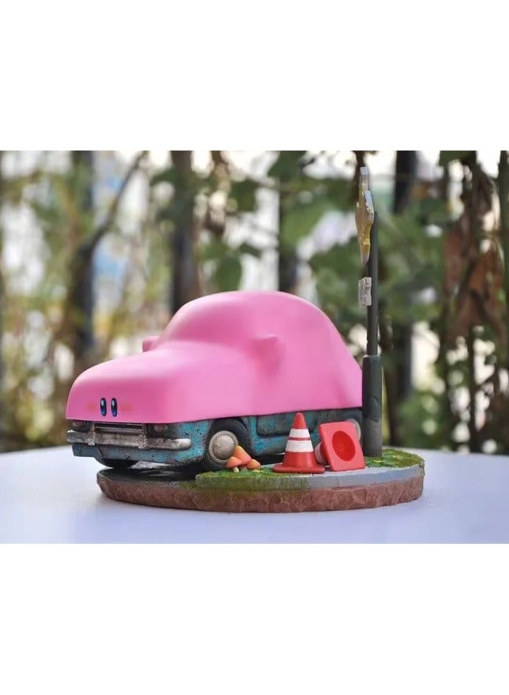 general Kirby of the Stars Pink Devil Kirby Truck Ornament Model - Image 1