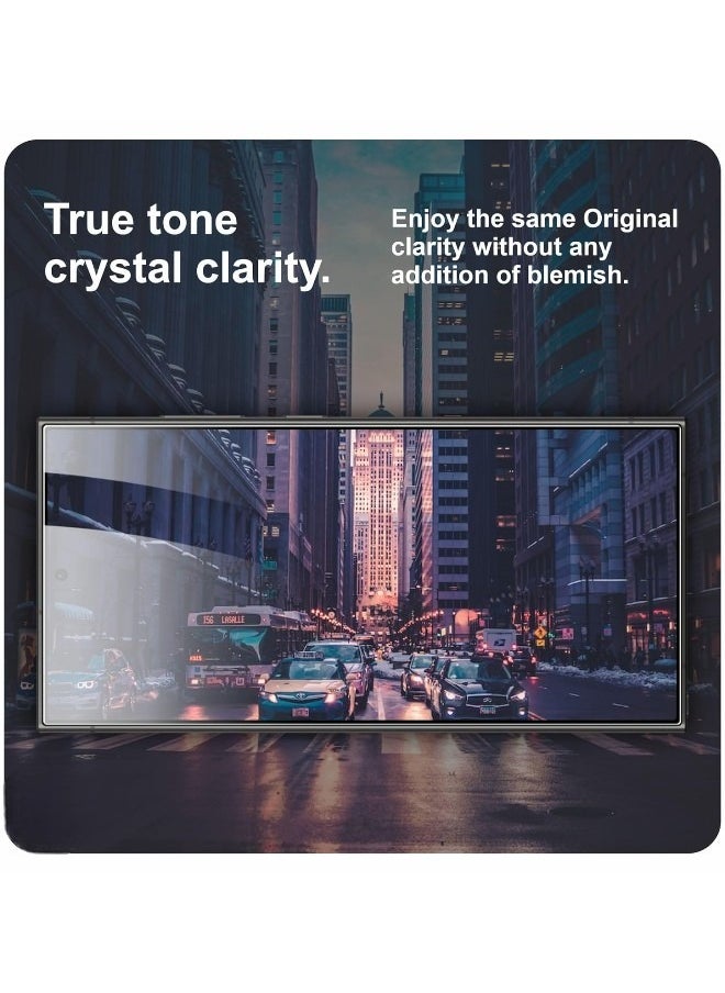 Faster Transparent screen protection for the Samsung Galaxy S24 Ultra, from Faster, with full coverage from edge to edge, anti-break and anti-fingerprint.  - Image 2