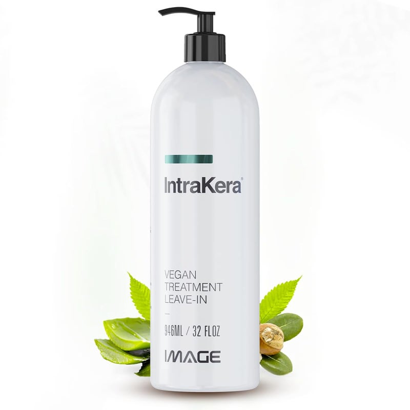 Image Intrakera LeaveIn Conditioner for Frizzy Curly and Straight Hair Stop Washing your Hair Every Day Keratin Replenisher Detangler for Dry or Damaged Hair Dry Damaged Hair