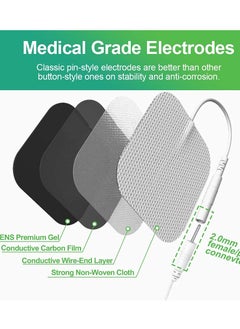 KASTWAVE 24PCS TENS Unit Replacement Pads Reusable Tens Pads Replacement Electrode Patches  - Image 2
