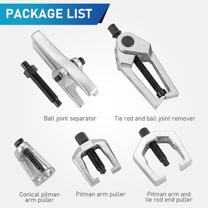 ATPEAM 5-Piece Ball Joint Separator and Puller Tool Set - Image 2