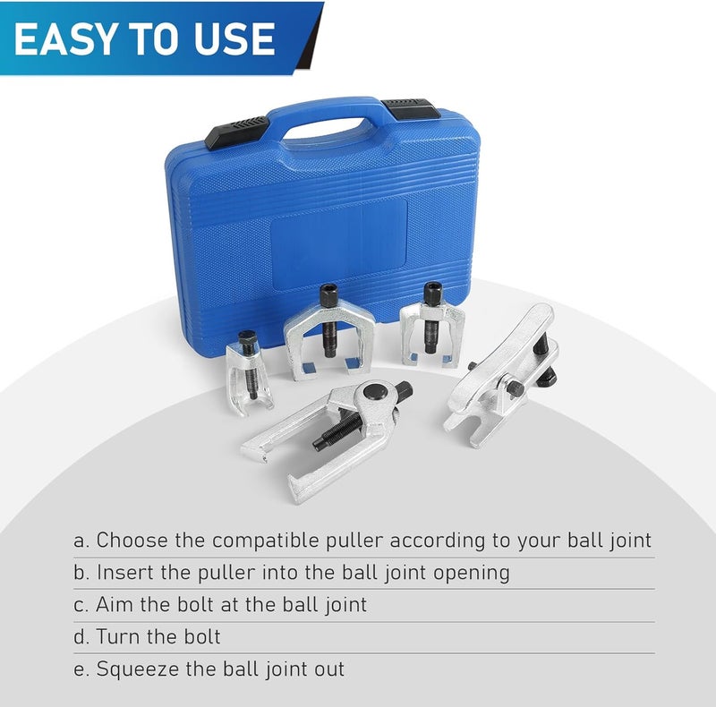ATPEAM 5-Piece Ball Joint Separator and Puller Tool Set - Image 5