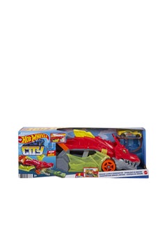 Medicos Entertainment Hot Wheels Dragon Launch Transporter Playset 