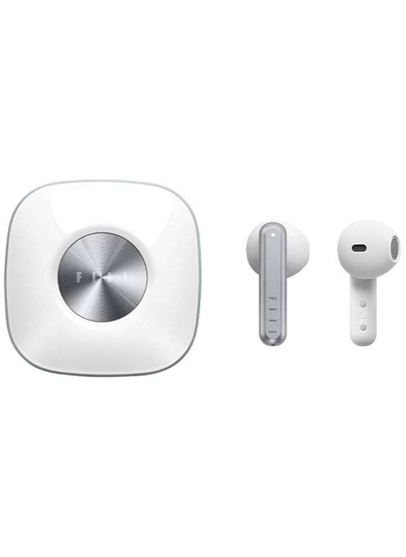 FIIL FIIL Key TWS Wireless Bluetooth 5.3 Earphone purre cloction earbuds White GLOBAL version 2024  - Image 2