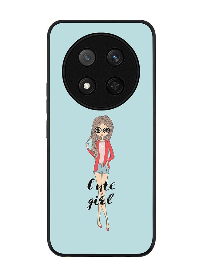 Stylizedd For Honor X9c / Honor Magic7 Lite 5G Case,Slim fit Camera Protection, Shockproof Thin Phone cover  - Dreamer Cute Girl - Image 1