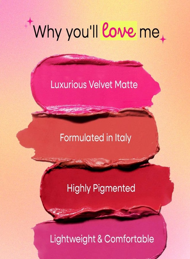 Nykaa Matte Luxe Lipstick - Kale Smoothie (4.2g) - Image 5