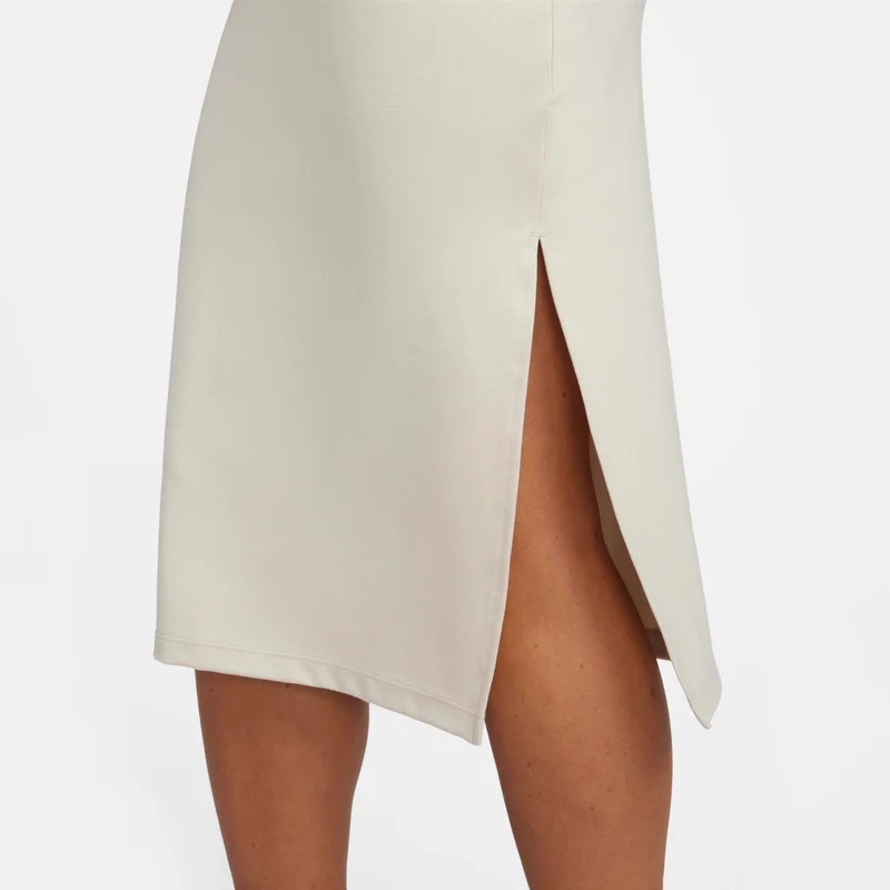 Nike light beige Women's Sportswear Essential Midi Dress for Women | Best Price UAE