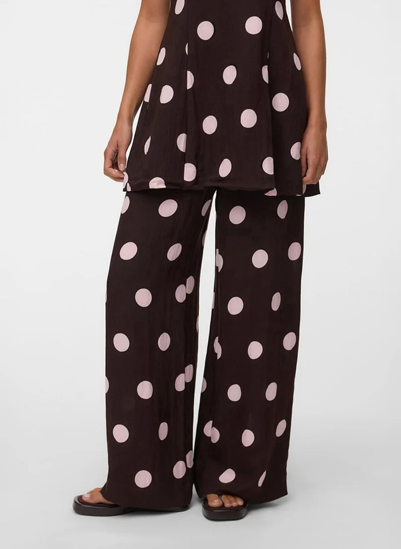 Vero Moda Women's VMLYRA High-Waist Woven Trouser