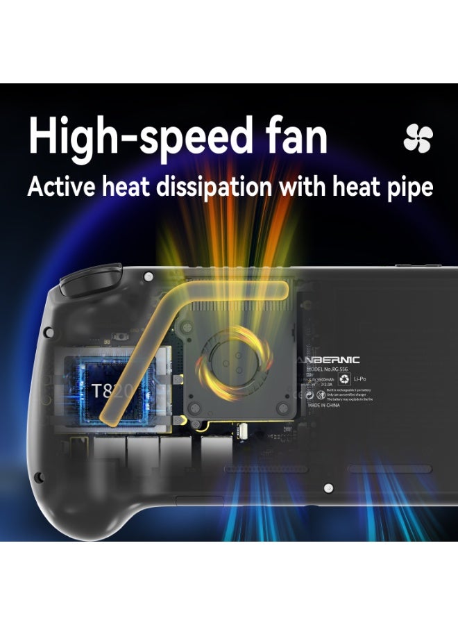 ANBERNIC  RG556 Retro Handheld Game Android 13,rg 556 Handheld Game with 5.48 inch Touch OLED Screen RG556 Supports DP and WiFi Bluetooth has Hall Rocker Battery 5500mAh - Image 5