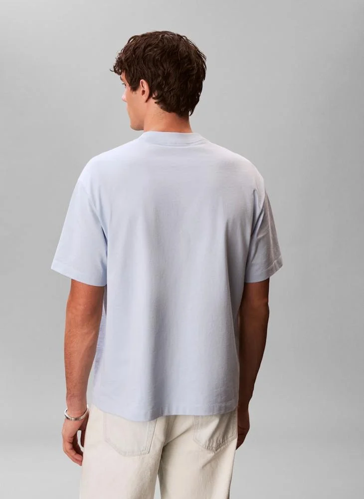 Calvin Klein Jeans  Relaxed Logo Appliqué T-shirt for Men | Best Price UAE